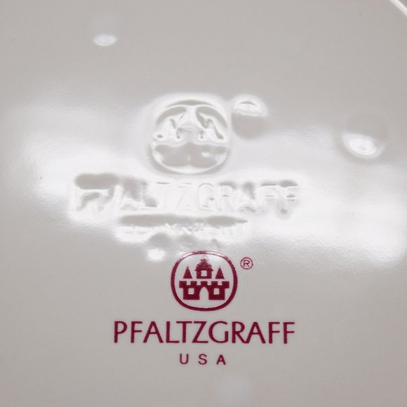 Pfaltzgraff USA Taste of Solvang Souvenir Plate Tasting Dish Vintage 90s Travel - Picture 13 of 13